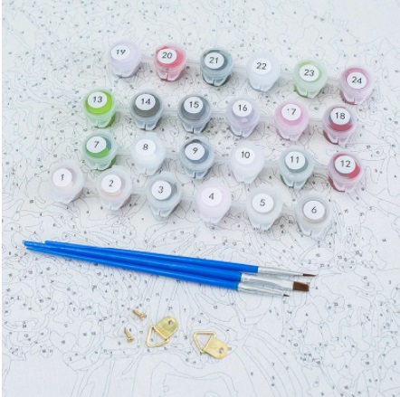 Tygři - Malování podle čísel 