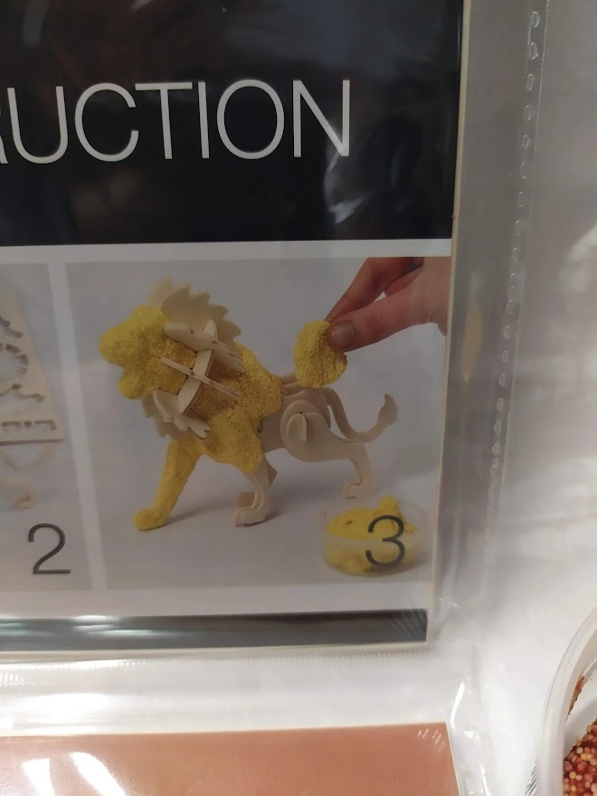 3D dřevěný model - Motorka