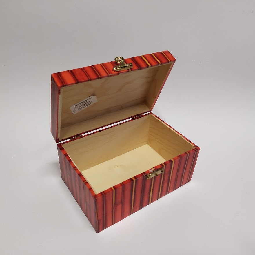 Motýl - závěsná dekorace (oranžová)