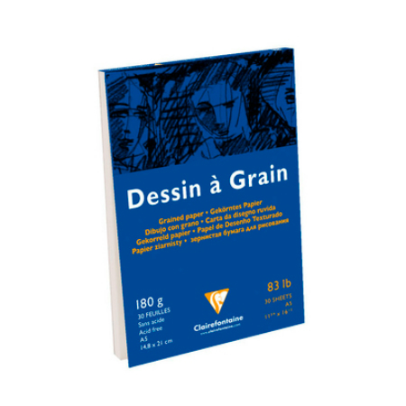Skicák lehce zrnitý Dessin a Grain A5