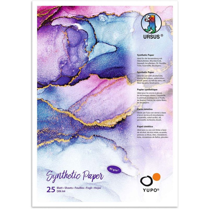 Syntetický papír YUPO A4, 85g/m2 25 listů