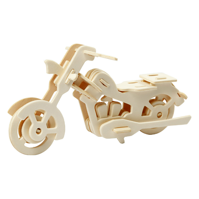 3D dřevěný model - Motorka