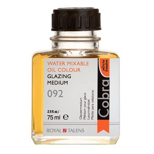 Glazing médium 75 ml Cobra pro vodou ředitelné olejové barvy