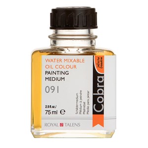 Painting médium 75 ml Cobra pro vodou ředitelné olejové barvy