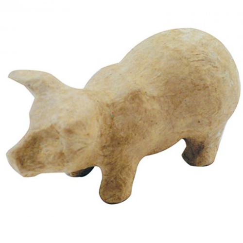 Zvířátko z papíru - prasátko (6 cm)