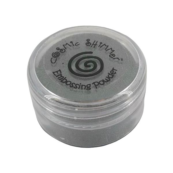Prášek na embosing Cosmic Shimmer - Silver Shine Metallic
