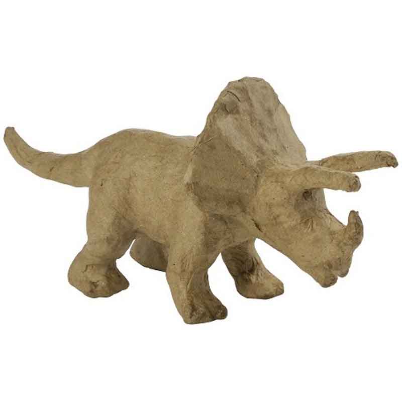 Zvířátko z papíru - dinosaurus Triceratops