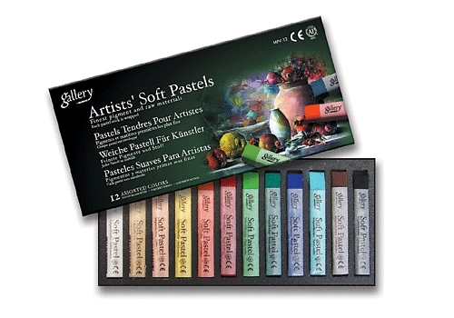 Suchý pastel soft - Mungyo 12ks