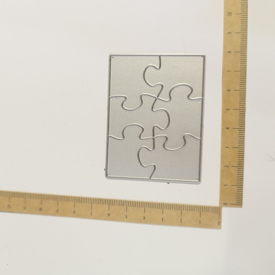 Vyřezávací šablona - Puzzle 6 dílků