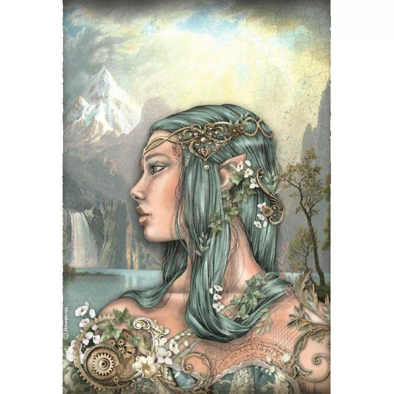 Rýžový papír - Magická amazonka