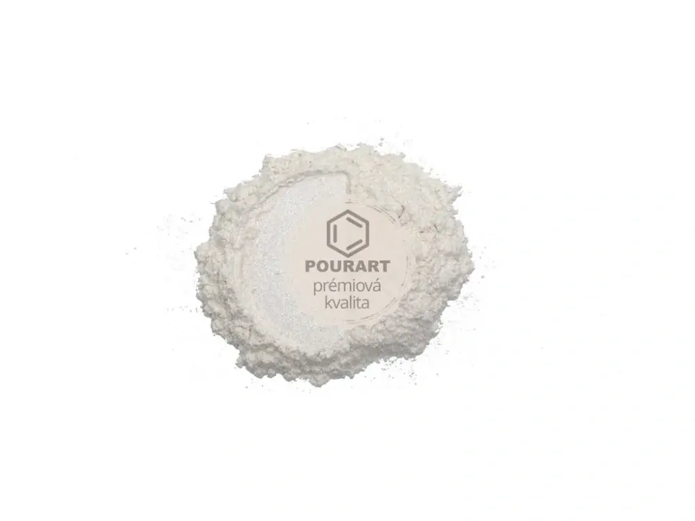 Metalický prášek BÍLÝ - pigment do licí pryskyřice