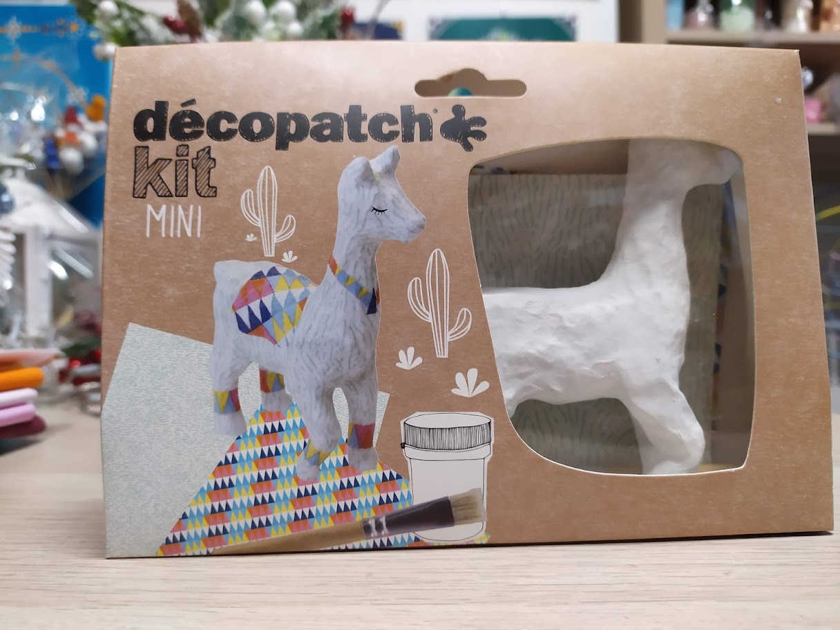 Zvířátko na decoupage - lama