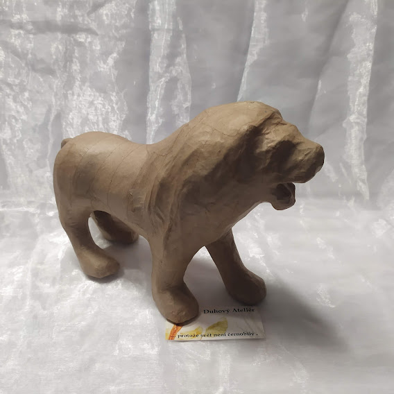 Zvířátko z papíru - Lev (21cm)