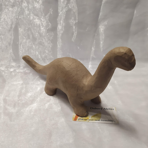 Zvířátko z papíru - dinosaurus (16cm)