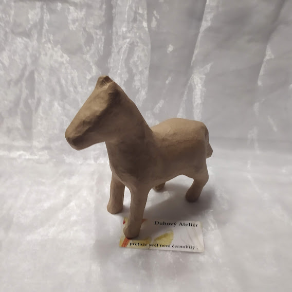 Zvířátko z papíru - kůň (18cm)