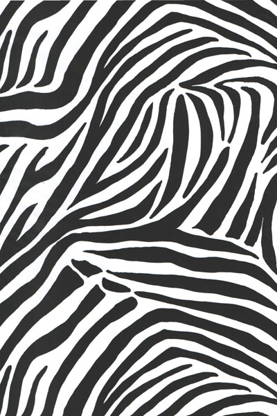 Jemný papír - Zebra
