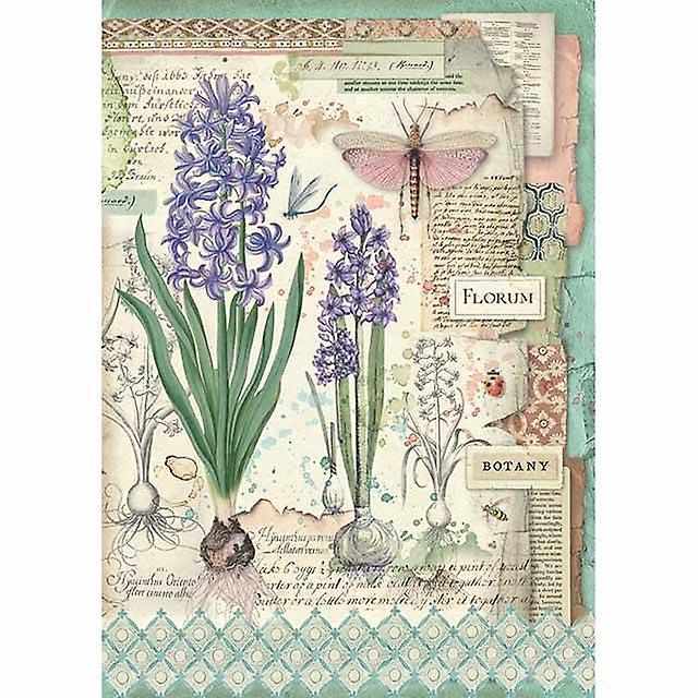 Rýžový papír A4 - Hyacinty