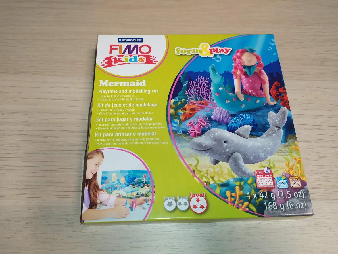 Fimo Kids - Mořská panna s delfínem
