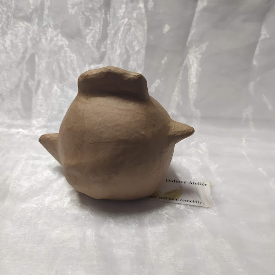 Zvířátko z papíru - slepice (16cm)