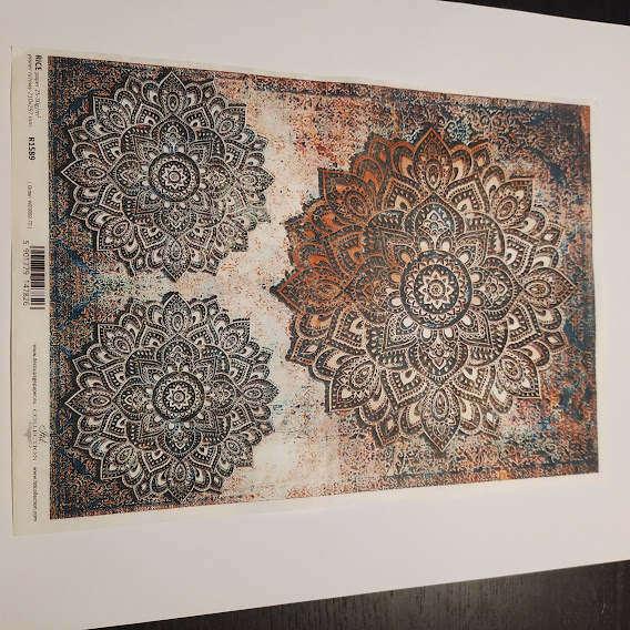 Rýžový papír Mandala