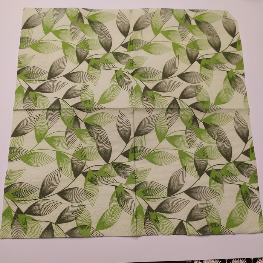 Ubrousek 25x25cm - Listy