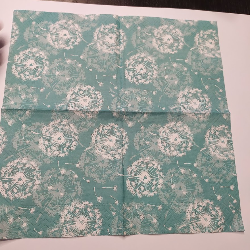 Ubrousek 25x25cm - pampelišky