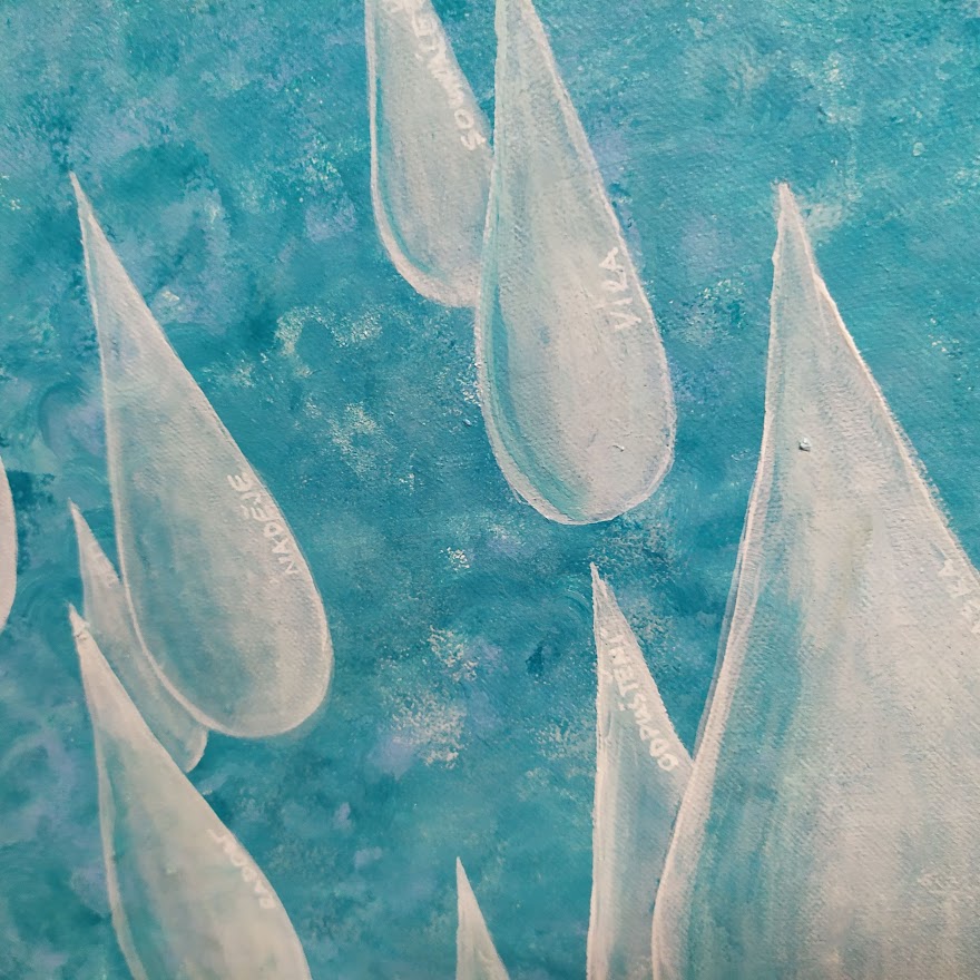 Kapky 40x40cm