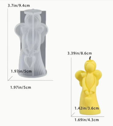 Forma na odlévání svíček odlitků - Anděl