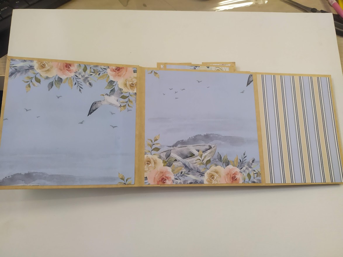 Scrapbookové album - zážitky z léta
