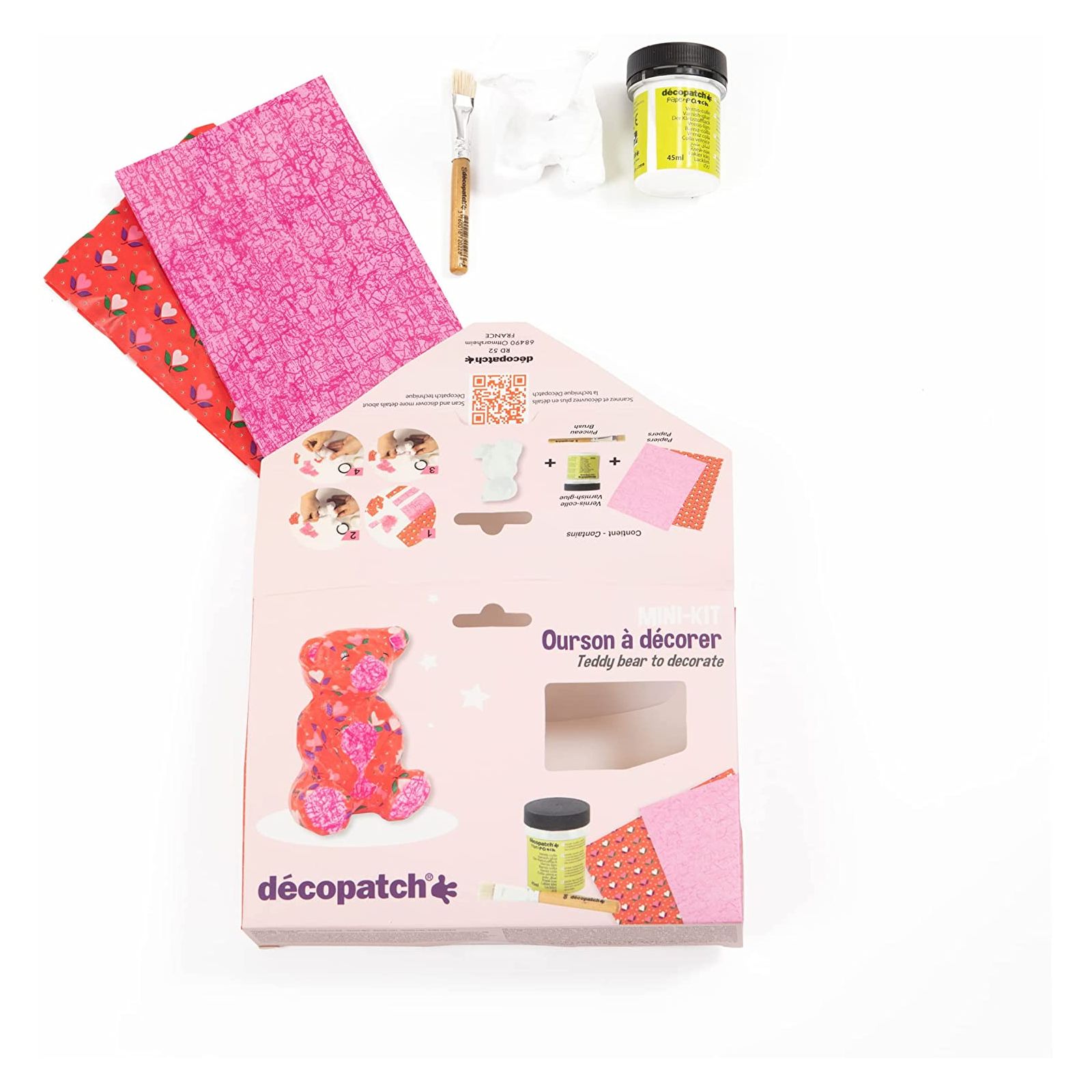 Zvířátko na decoupage - medvídek