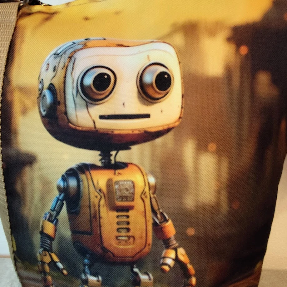 Kabelka Tyché - Malý robot s velkou odvahou
