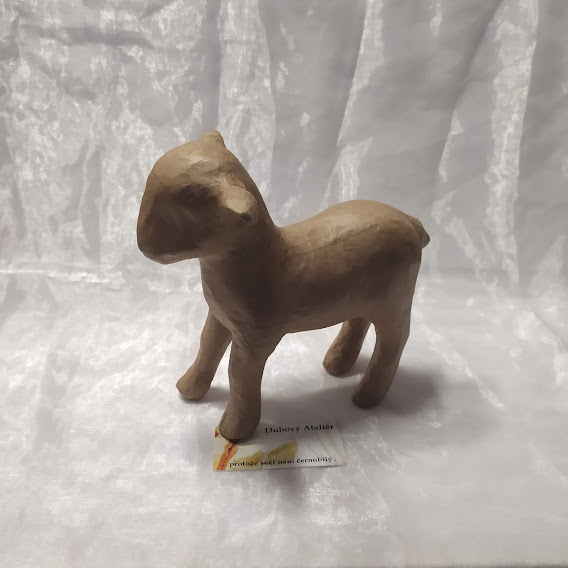 Zvířátko z papíru - jehně (21cm)