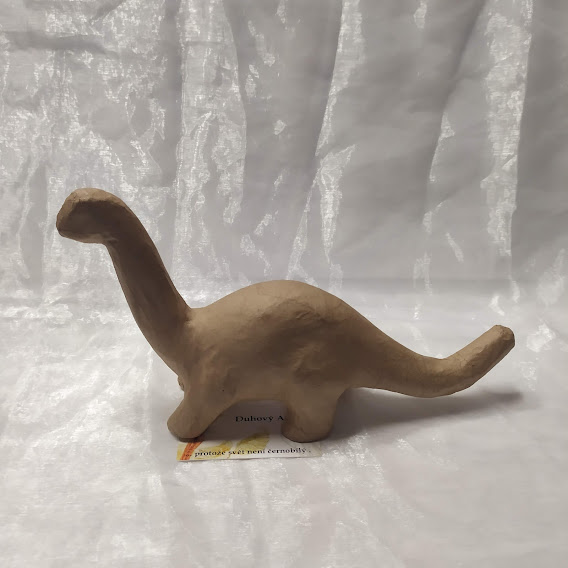 Zvířátko z papíru - dinosaurus (16cm)