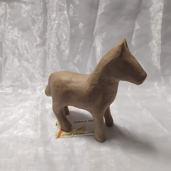 Zvířátko z papíru - kůň (18cm)