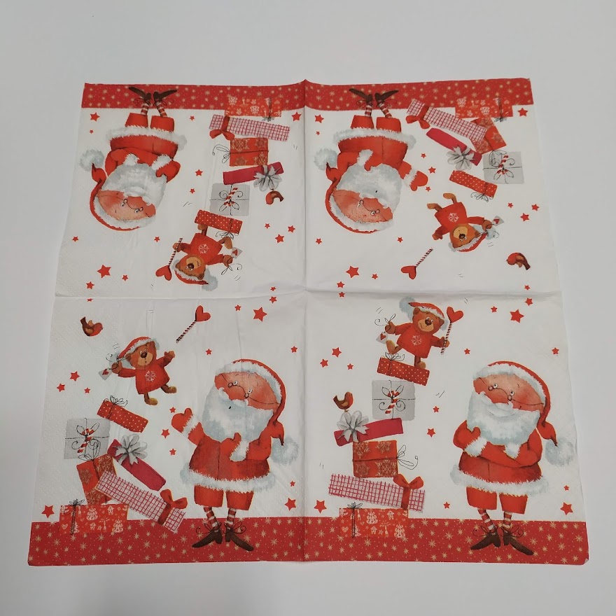 Ubrousek 33x33cm - Santa