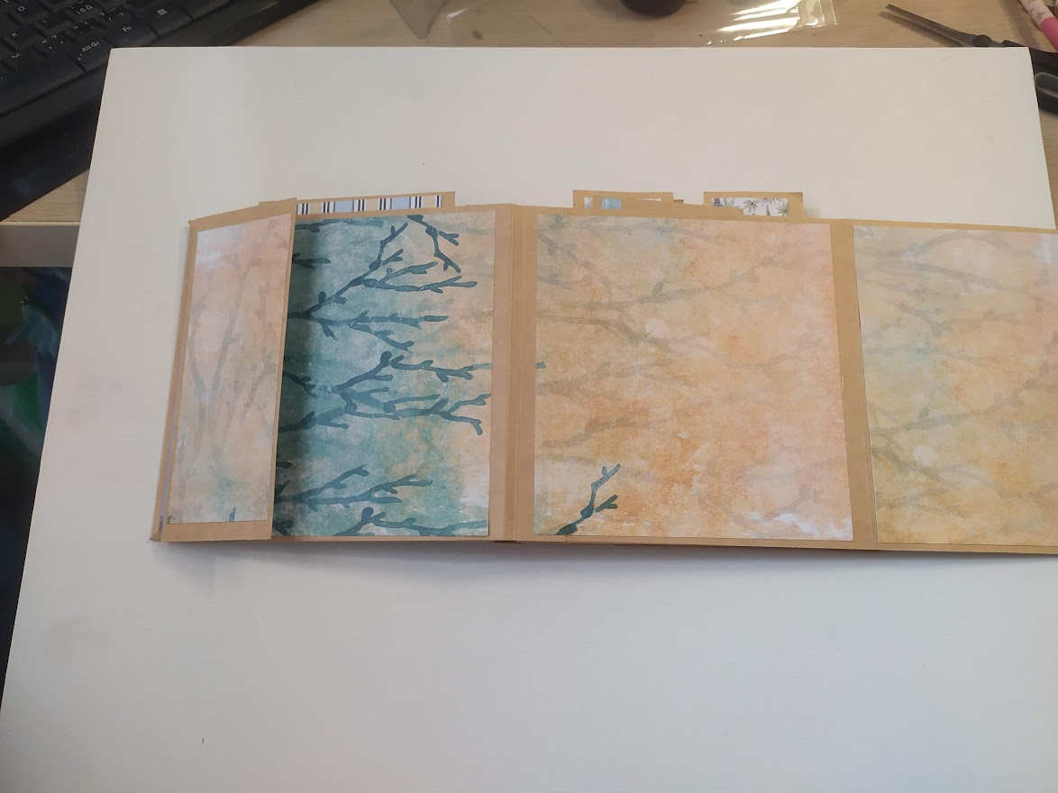 Scrapbookové album - zážitky z léta