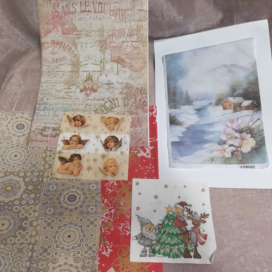 Základní sada na decoupage 