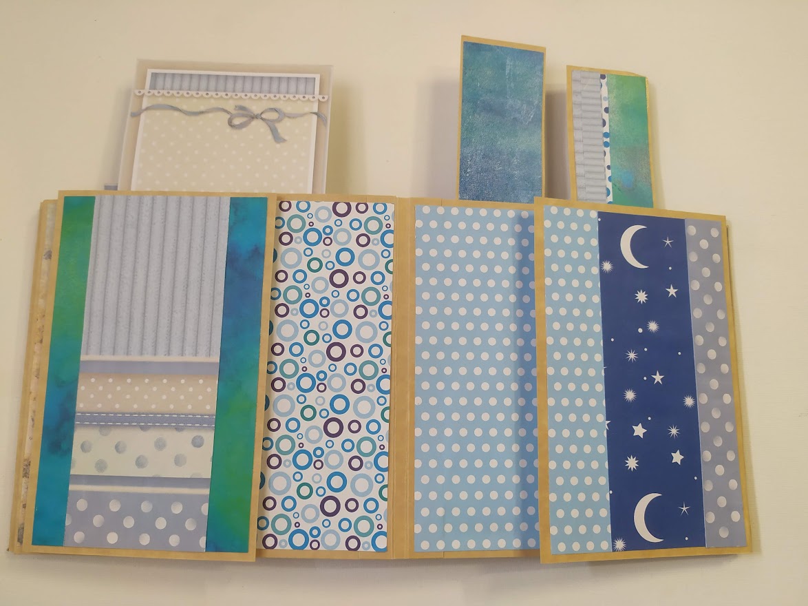 Scrapbookové album - narození chlapce