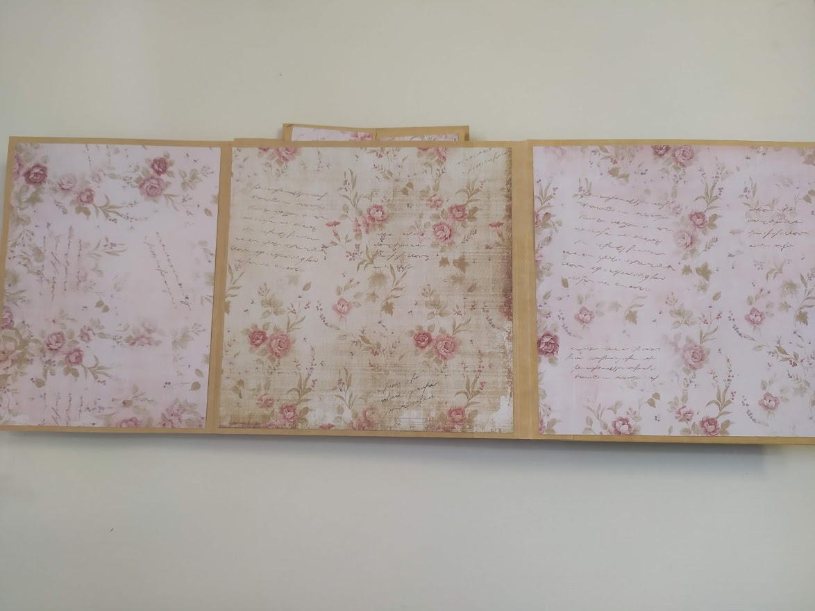Scrapbookové album - zážitky z léta