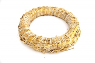 Slaměný věnec 30cm