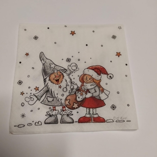 Ubrousek 25x25cm - Přátelé