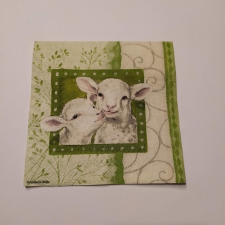 Ubrousek 25x25cm - Jehně