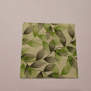 Ubrousek 25x25cm - Listy