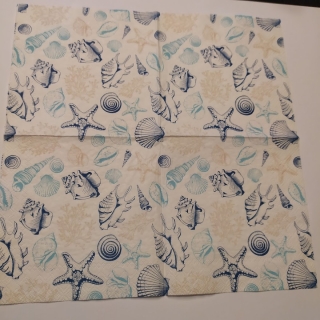 Ubrousek 25x25cm - moře 2