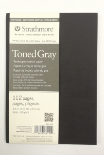 Skicák tonovaný - šedý Toned Grey