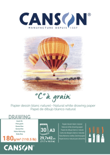 "C" a grain Canson - list A3