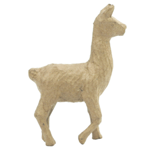 Zvířátko z papíru - lama (15cm)