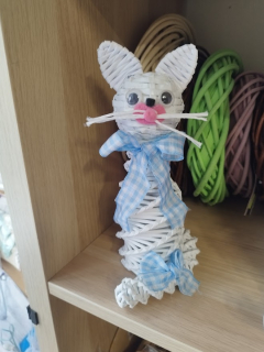 Kočička z papírového pedigu - modrá