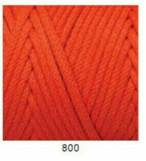 Yarn Art Macrame Cord 3 mm Orange