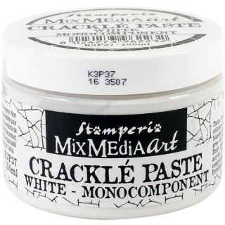 Krakelovací pasta bílá matná 150ml